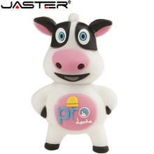 JASTER-unidad flash usb de vaca lechera, memoria usb de 4GB, 8GB, 16GB, 32GB y 64GB 2024 - compra barato