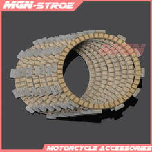 Motorcycle Clutch Friction Plates Disc Set 8pcs For GSX750F GSX600F Katana 1998-2006 GSF650 05-06 GSF600 95-04 Bandit600/650 2024 - buy cheap