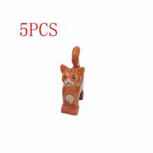 Parts Set Compatible Kids Bricks DIY Education Orange cat City Toy Hobbies Gift Parts Legoings 2024 - buy cheap