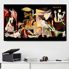 Pinturas en lienzo abstractas de Picasso, reproducciones famosas, impresión en lienzo, carteles de pared para decoración artística de pared de dormitorio y sala de estar 2024 - compra barato
