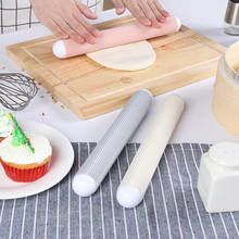 High Quality Plastic Rolling Pin Non-stick Glide Fondant Dough Roller DIY Cake Tools Kitchen Pastry Roller Pin Dumpling Maker 2024 - buy cheap