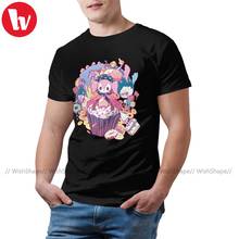 Camiseta de Madoka Magica para hombre, camisa básica estampada de manga corta, Puella Magi Magica Madoka 2024 - compra barato