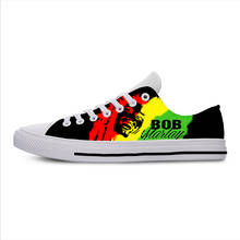 Hot Fashion Low Top Man Bob Marley Woman Lightweight Sneakers Breathable Classic Canvas Shoes High Quality Board Shoes 2024 - buy cheap