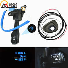 Novo led azul saco interruptor de controle de cruzeiro para toyota verso corolla camry yaris híbrido avensis 84632-34011 84632-34017 2024 - compre barato