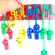 LOLEDE 1 Pcs New Prank Joke Toy Football Shape Whistle Random Halloween Kids Children Gags & Practical Jokes 2024 - buy cheap