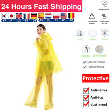 Split Raincoat Rain Pants Suit Outdoor Protection Dustproof Waterproof Anti-dirty Disposable Protective Raincoat Random Color 2024 - buy cheap