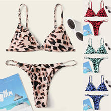 High Waist Bikini Set Push Up Leopard Printed Swimwear Women Sexy Swimsuit Female Snake Print Buquini Plus Size Swimming Suit 2024 - buy cheap