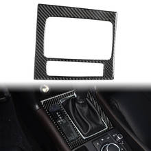 Car Console Gear Shift Panel Frame Decorative Cover Carbon Fiber ABS Moulding Trim For 2017 2018 Mazda 3 Axela Mazda3 LHD 2024 - buy cheap