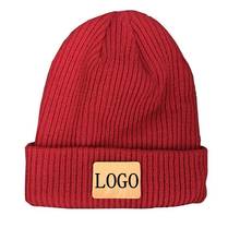 WZCX 2019 New Customize Print LOGO Solid Color Fashion Beanie Letter Name Stripe Keep Warm Unisex Knitted Hat Adult Cap 2024 - buy cheap