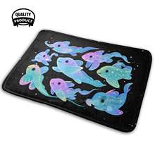 Chimaera - Dark Soft House Family Anti-Slip Mat Rug Carpet Chimaera Ratfish Fish Deep Sea Pikaole Marine Life Marine Biology 2024 - buy cheap