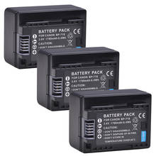 Batería de BP-718 BP718, 1790mAh, para Canon VIXIA HF M50, M500, M52, R300, R32, R40, R42, R50, R52, R500, BP 718, BP-727, BP-709, 3 uds. 2024 - compra barato