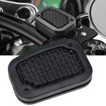 Cubierta de depósito de líquido de freno delantero H2CNC, tapa de cilindro maestro para Harley Softail Fat Boy Lo FLSTFB CVO Breakout Heritage 2015-2017 2024 - compra barato