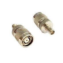 1PC WIFI Adapter  RP-TNC  Male Plug  to  RP-SMA  Female Jack  RF Coax Convertor  Straight   Nickelplated  NEW Wholesale 2024 - buy cheap