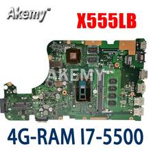 EDP ​​X555LB placa-mãe X555LD REV 3.6 para Asus X555LJ X555LF X555LB X555LP laptop placa-mãe cpu 4G-RAM I7-5500 2GB GPU 2024 - compre barato