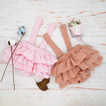 2020 New Fashion Toddler Tutu Skirt Cotton Princess Newborn Baby Girl Clothes Outfit Sling Strap Cute Infant Bloomers Photo Prop 2024 - buy cheap