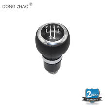 For Passat B6 3C R36 TDI TFSI TSI 2006 2007 2008 2009 2010 2011 Car-styling 5 Speed Car Gear Stick Shift Knob Leather cover 2024 - buy cheap