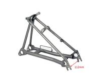 Titanium Rear Triangle/Frame fit for Brompton bike(Save 350g than Steel one) 2024 - buy cheap