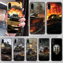 World of tanks чехол для телефона Huawei Honor 6, 7, 8, 9, 10, 10i 20 A C X Lite рro играть Черный Довольно принципиально силиконовый чехол в виде картины 2024 - купить недорого