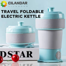 Portable kettle foldable electric kettle travel hot water boiling water household 304 small electric heating automatic power off 2024 - buy cheap