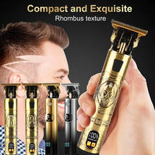 Upgrade T9 Hair Trimmer Shaver Razor For Men 0MM Hair Cutting Machine Beard Barber and Mustache Trimmer Barber Hair Clipper 2024 - купить недорого