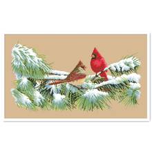 Paquete de punto de cruz de ramas de pino con pájaros, bordado de hilo de algodón y lino, costura hecha a mano, 18ct, 14ct, 11ct 2024 - compra barato