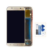 Нет тени Оригинальный Для Samsung Galaxy S7 G930 G930F SM-G930F LCD с рамкой дисплей сенсорный экран в сборе запасные части 2024 - купить недорого