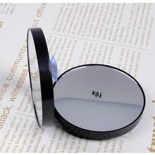 Mirror With Two Suction Cups Makeup Tools Round Big Mirror 10X Magnification Makeup Mirror Magnifying 2024 - buy cheap