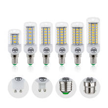 1pcs SMD 5730 LED E27 Lamp E14 G9 GU10 B22 Corn Light Bulb 24 36 48 56 69 72 LEDs Chandelier Candle Lighting 220V 230V 2024 - buy cheap