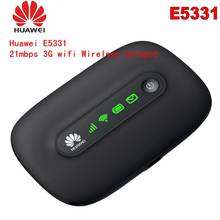 Беспроводной маршрутизатор Huawei E5331, 10 шт., разблокированный, 21,6 м, 3G, mifi, карманный, Wi-Fi, мобильный, точка доступа, 3g lte, 3g, беспроводной маршрутизатор для мобильных телефонов 2024 - купить недорого