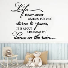 Phrase English Sentence Wall Sticker Removable Wall Stickers Diy Wallpaper For Kids Rooms Decoration Wall Art Decal 2024 - buy cheap