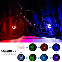 Светильник для велосипедного колеса светильник рь для горного велосипеда, велосипедный фонарь для колес s, дорожный велосипед, перезаряжаемое колесо, велосипедные аксессуары 2024 - купить недорого
