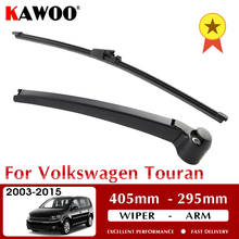 KAWOO Car Rear Wiper Blade Blades Back Window Wipers Arm For Volkswagen VW Touran Hatchback (2003-2015) 405mm Windscreen Wiper 2024 - buy cheap