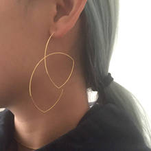 Gold Wrap Circle Earrings Handmade Jewelry 925 Silver Brincos Pendientes Boho Orecchini Earrings For Women Oorbellen 2024 - buy cheap