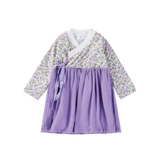 Vestido de verano de algodón con estampado Floral para niña y bebé de estilo coreano, ropa de fiesta para niña, 2021 2024 - compra barato