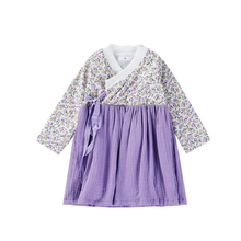 Dress 2021 Summer Daily Girls Korean Style Baby Girl Party Cotton Dresses for Girl Floral Printed Dresses Children's Clothing 2024 - buy cheap