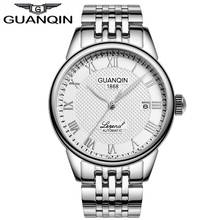 Automatic Self-Wind Mechanical Top Brand GUANQIN Watch Men Sapphire Crystal Glass Calendar Dress male Watches Men Sports Business Casual Watch Waterproof Relogio 2024 - buy cheap