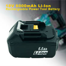 Batería de repuesto de iones de litio para Makita, herramienta eléctrica inalámbrica de 18V, 6000mAh, BL1860, BL1850, BL1840, BL1830, BL1850, LXT400 2024 - compra barato