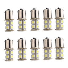 10pcs P21W 13SMD 5050 Led 1156 BA15S Bulbs Car Side Marker Backup Light 12V 24V Auto Turn Signal Lights 1129 1141 Interior Bulbs 2024 - buy cheap