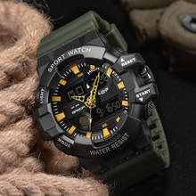SANDA-relojes deportivos para hombre, Digital, LED, militar, de cuarzo, resistente al agua, estilo G, masculino 2024 - compra barato