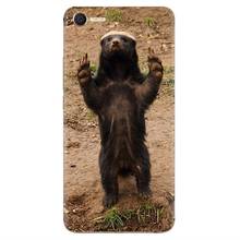 Personalized Silicone Phone Case For iPhone 11 Pro 4 4S 5 5S SE 5C 6 6S 7 8 X XR XS Plus Max For iPod Touch Cartoon Honey badger 2024 - buy cheap