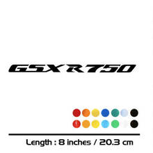 Adesivo refletivo para motocicleta, etiqueta para tanque de combustível de bicicleta, carenagem, bagagem, acessórios para carros, decalque para suzuki gsxr750 2024 - compre barato