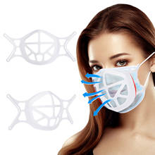 Soporte de silicona 3D para mascarilla facial, accesorios para mascarilla transpirable, reutilizable, 2021 2024 - compra barato