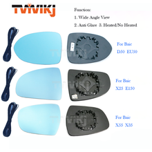 TVYVIKJ Side Rearview Mirror Blue Glass Lens For Baic X25 X35 X55 EX360 E150 D50 D20 Wide Angle View anti glare door mirror 2024 - buy cheap