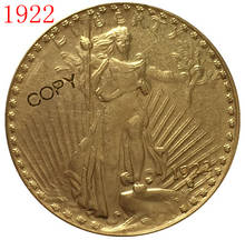 USA 1922 $20 St. Gaudens copia de monedas 2024 - compra barato