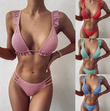 Sexy Swimwear Women Swimsuit Sexy Push Up Micro Bikinis Set Swimming Bathing Suit Beachwear Summer Brazilian Bikini 2021 2024 - buy cheap