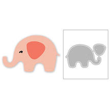 2020 Hot New DIY Animal Elephant Baby Mould Embossing Metal Cutting Dies Foil and Scrapbooking For Card Making Crafts no stamps 2024 - buy cheap