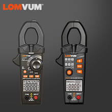 LOMVUM Digital Clamp Meter Multimeter Mini AC/DC Current Voltage AutoRange Non-Contact 5999Count 600A Ohm Current Voltage Tester 2024 - buy cheap