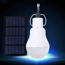 Lámpara Solar de 15W, bombilla Led portátil de energía, Panel Solar, tienda de campaña, luz nocturna de 130LM 2024 - compra barato