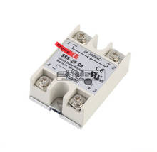 10 PCS SSR-25DA single-phase solid state relay 25A DC control 2024 - buy cheap