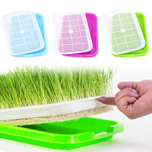 Plastic Nursery Tray 1 set Hydroponics Seedling Tray Growing Vegetables seedlings Double Layer Sprout Plate 2024 - buy cheap